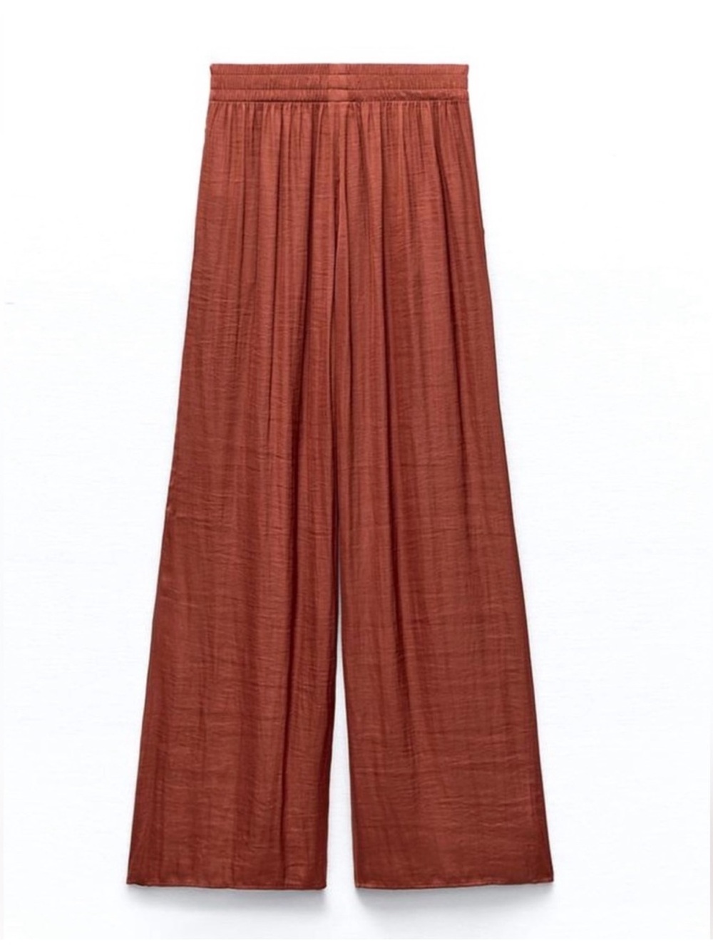 ZARA Women’s high waisted flowy wide leg pants🔥🔥 - Picture 2 of 9